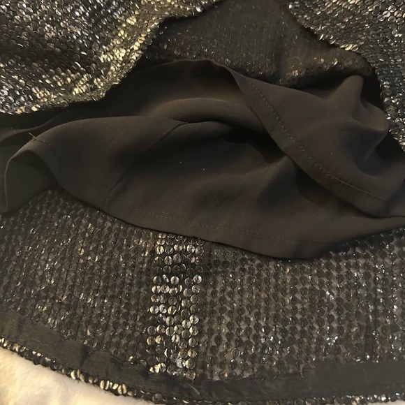 J CREW COLLECTION Naomi Feather Sequin Embellished SILK Mini Skirt 0 - Picture 10 of 15